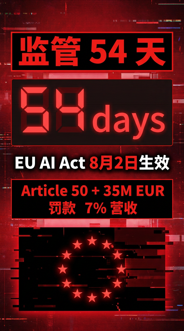 8月2日生效，最高3500万欧或营收7%罚款
