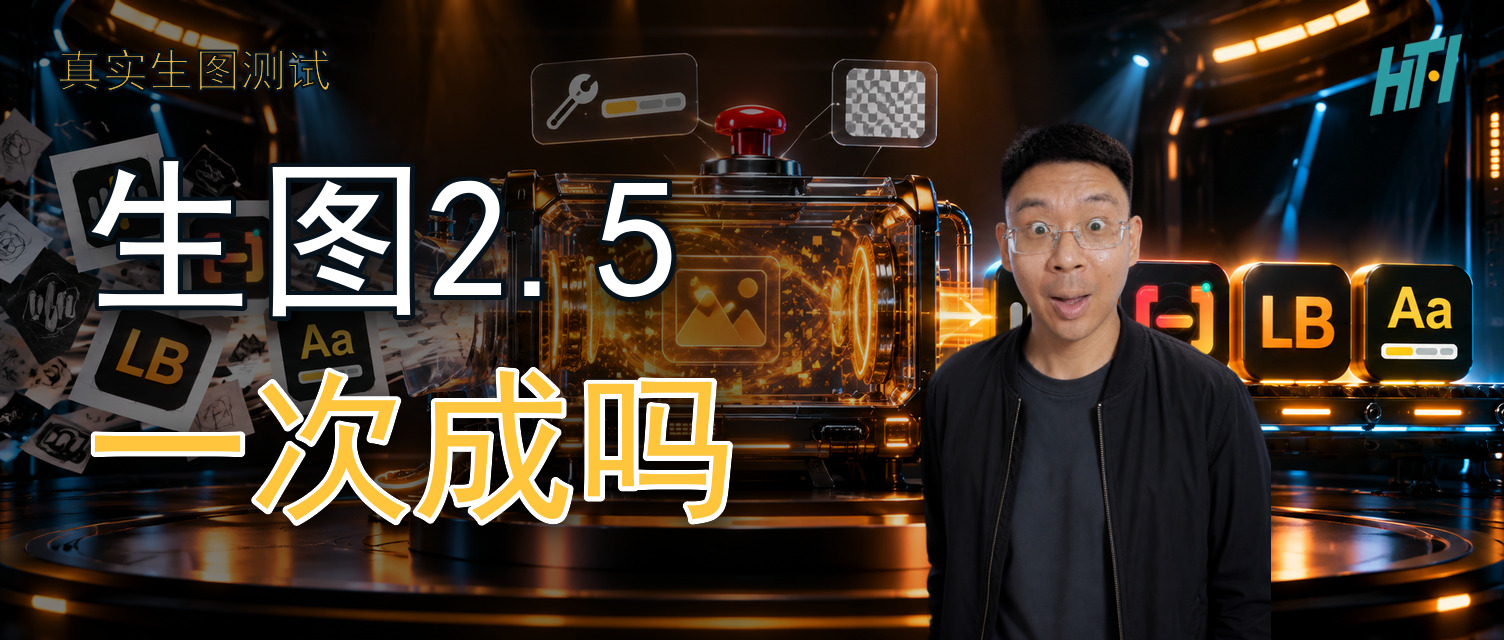 生图2.5:四个Logo能一次成吗?