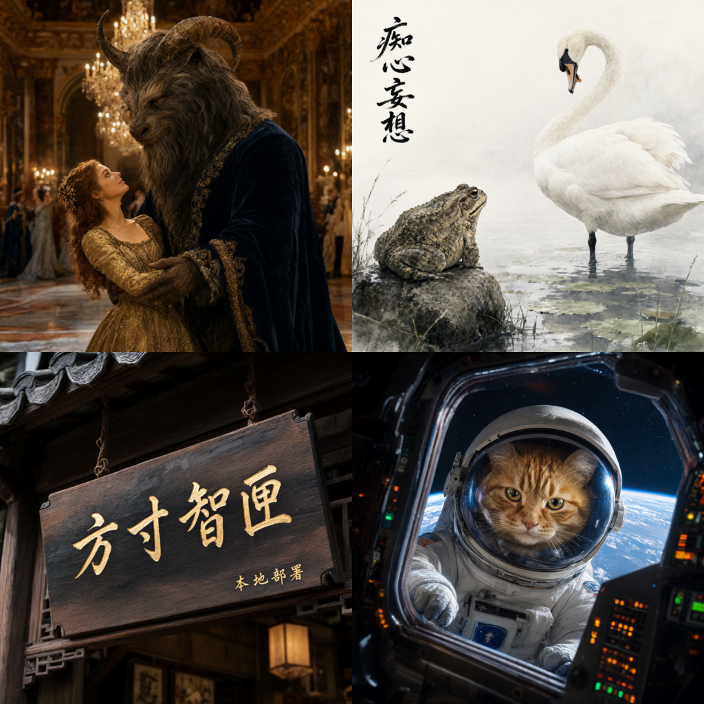 我把 Qwen-Image-2.1 装进了自己写的软件,卡了三次才出第一张图