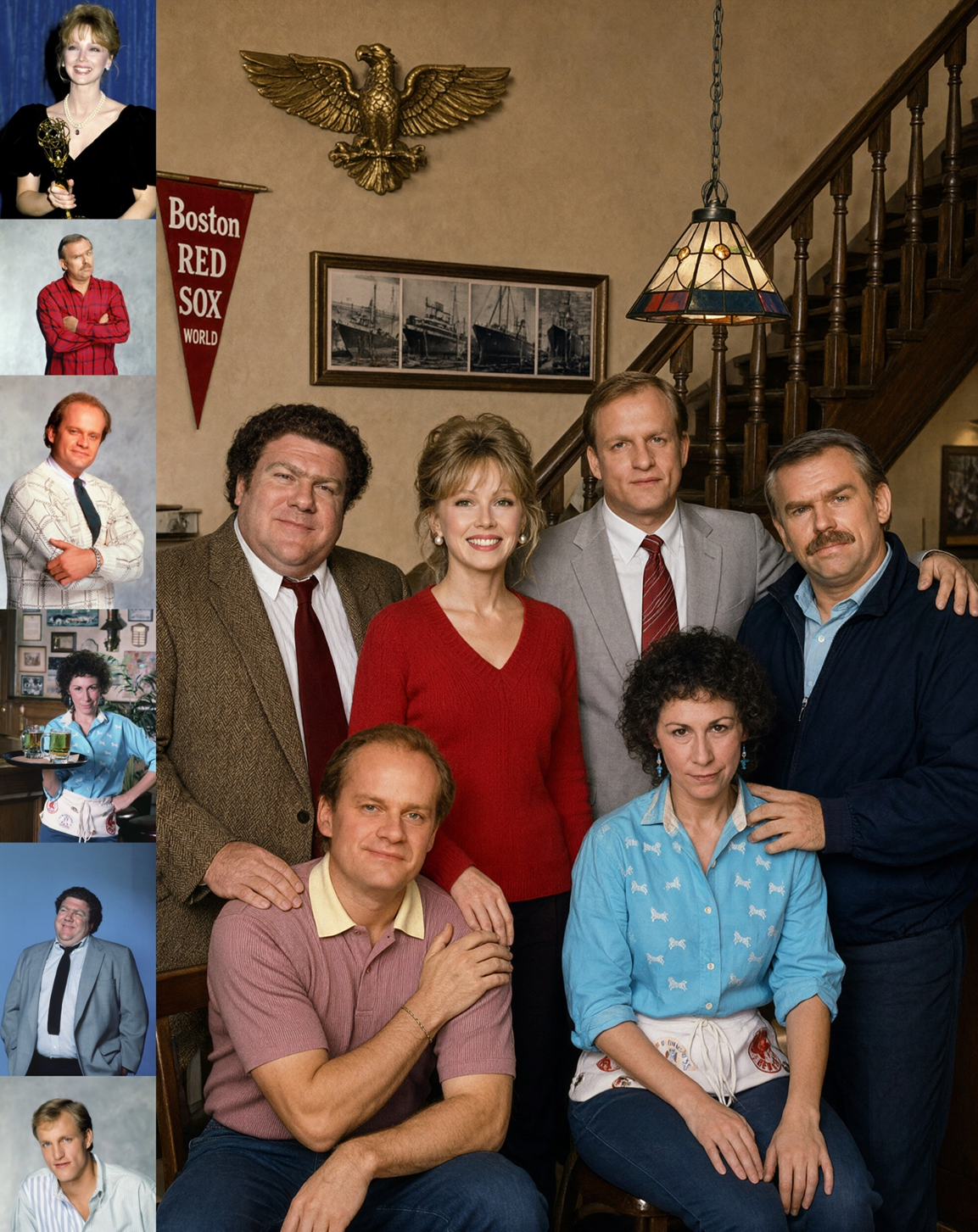 Official example: Six portrait reference composite group portraits (image from Qwen-Image-2.1 model card)